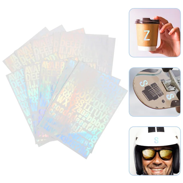 10 Lapok Laptop Matricák Levélmatricák Kis Szám: - Image 3