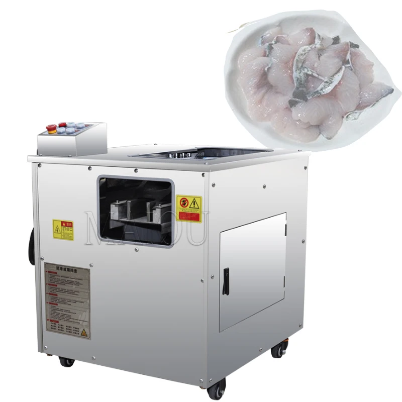 

1350W Restaurant Meat Slicer 1.5-10mm Ultra-thin Meat Cutting Machine For Fresh Meat Fish Squid