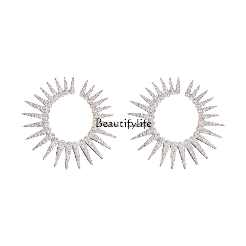 

European and American Fashionable Exaggerated High-Grade Earrings Personalized Trendy High-Grade Earrings
