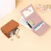 Fashionable Women Short Wallet Cute Casual Japanese Student Wallet Korean Version Simple Triple Fold Large Capacity Zero Wallets 4