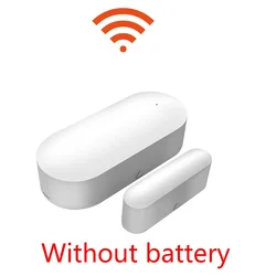 Détecteur d'ouverture/fermeture de porte, capteur d'accès WiFi intelligent, compatible avec Alexa Google Home Smart Life APP 