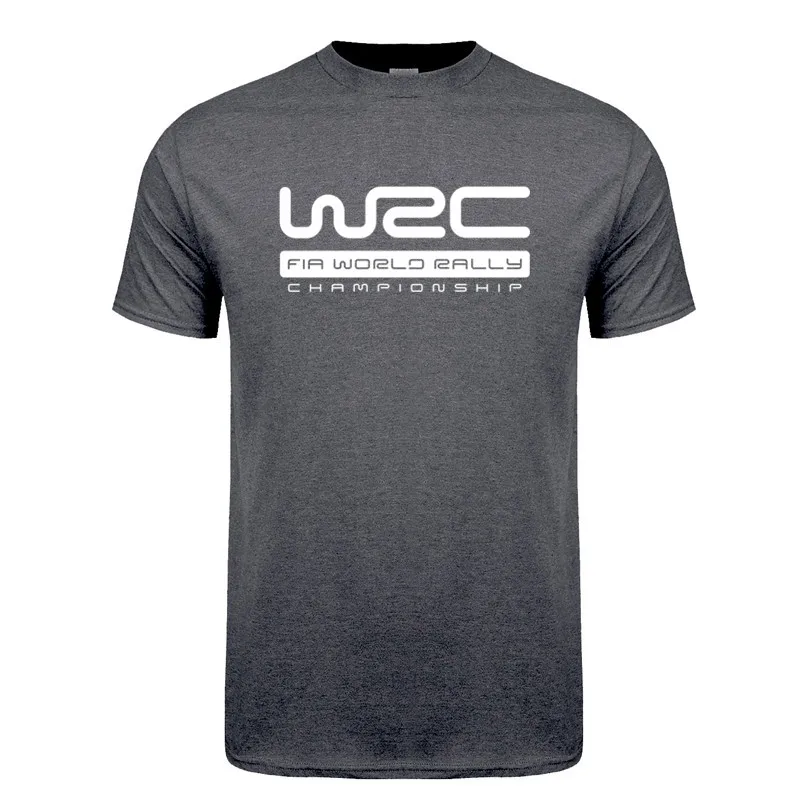 World Rally Championship WRC T Shirts Fashion Men Summer Short Sleeve Cotton Mans Tshirt LH-460 6
