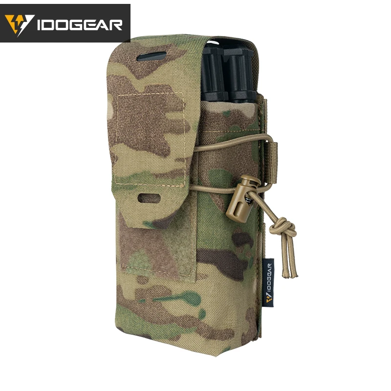 

IDOGEAR Tactical Double 5.56 Mag Pouch MOLLE Magazine Pouch Mag Carrier Hunting 3594