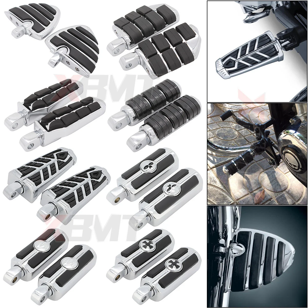 Poggiapiedi Moto Anteriore E Posteriore Pedane Per Suzuki Intruder 1400 1500 Lc Boulevard S83 C90 Pedane Pedane