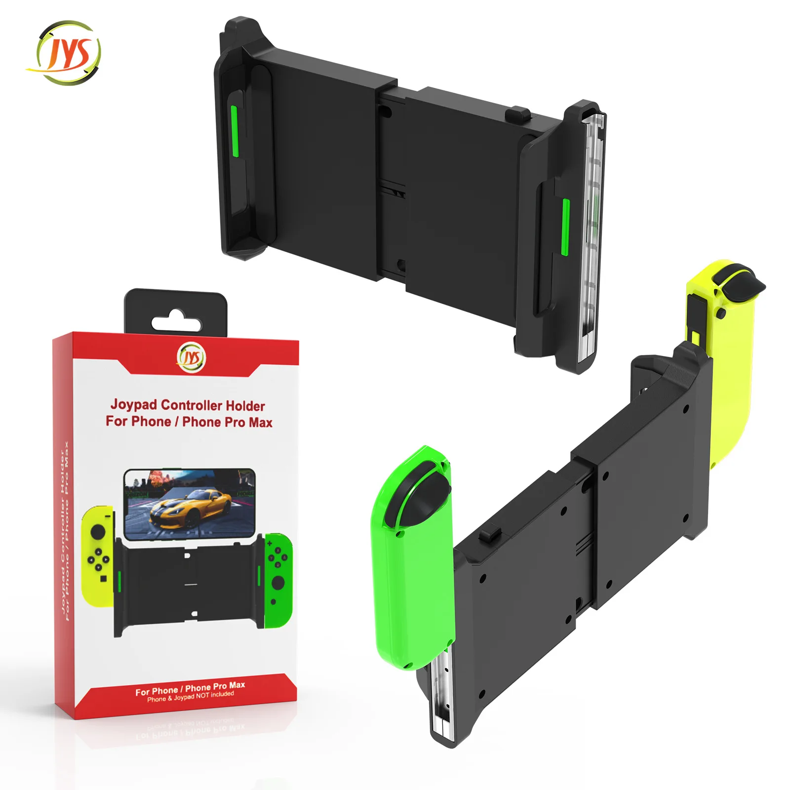 NEW JYS-NS249 for Switch OLED Small handle mobile phone holder left and right handle stretchable holder supports Android IOS