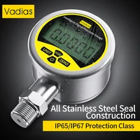 Digital Pressure Manometer -0.1-60Mpa Digital Pressure Gauge 80mm Pressure Manometer M20*1.5 0.2% SS304 Digital Pressure Gauge - Image 5