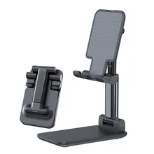 New Desk Mobile Phone Holder Stand For iPhone iPad Xiaomi huawei Metal Desktop Tablet Holder Table Cell Foldable Extend Support