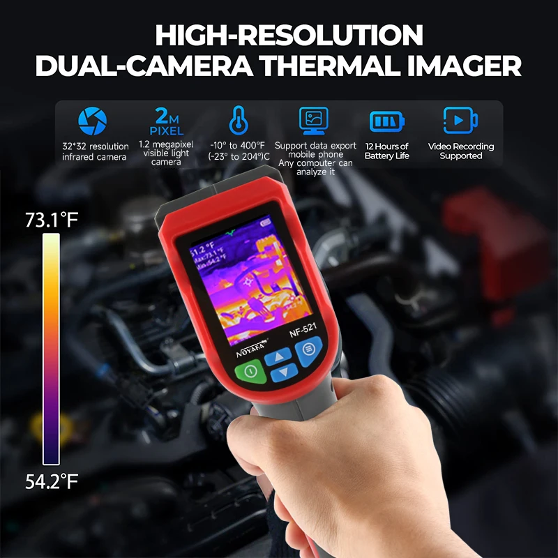 NOYAFA NF-521 Professional Thermal Imaging Camera -20~400°C