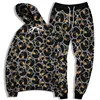 Cute RUBBER DUCK 3D Print Men Tracksuit Sets Animals Casual Hoodie+Pants 2pcs Sets Oversized Sweatshirt Fashion Unisex Clothing 3