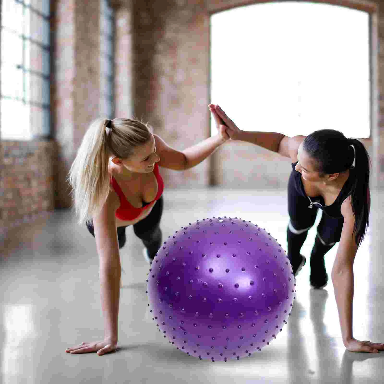 

Spiky Yoga Ball Large Sensory Massage Ball Kids Outdoor Ball Exercise Ball Balance Stability Fitness Workout Pilates Home Office