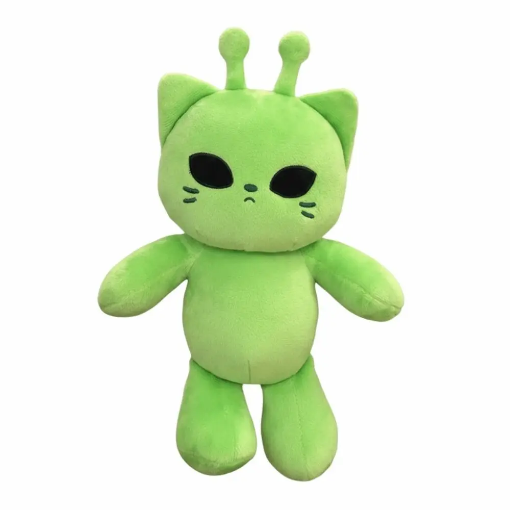초극세사 외계인 고양이 인형 녹색 귀여운 디자인 카와이 봉제인형 부드러운 30cm 사이즈 소프트 플러시 인형 커플 선물