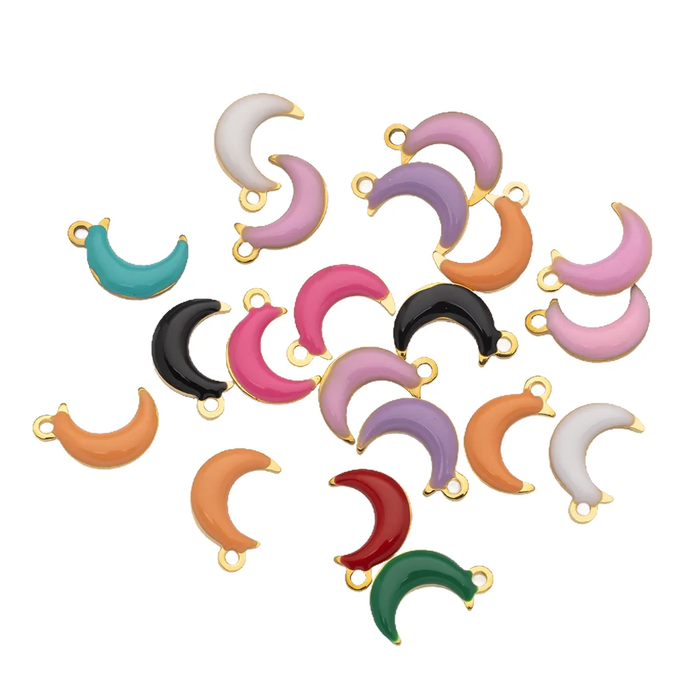 10/20/30Pcs Edelstahl Ozean Kleine Seestern Fisch Emaille Anhänger DIY Halskette Ohrringe Schmuck Zeug Finden Zubehör – Detail 4