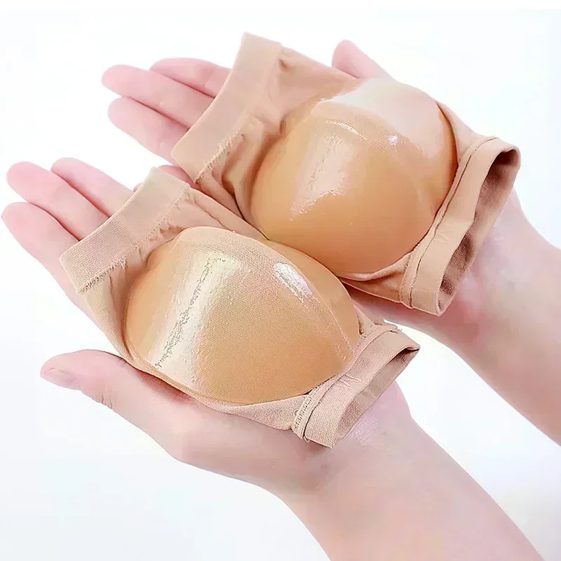 Heel Patch Insole Heel Protector Heel Protector Pads Heel Insoles Heel Cushion Insole Heel Cushion Protector Heel Protector Patches Heel Socks Gel Silicone Heel Protector Sleeve Heel Pads Cups Plantar Fasciitis Support Feet Care Skin Repair Cushion Half-yard Socks