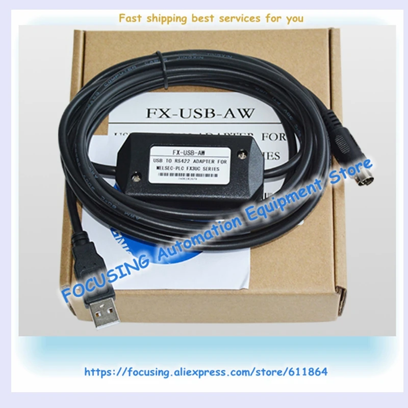 

Новый программируемый кабель FX PLC FX-USB-AW для серии FX класса A