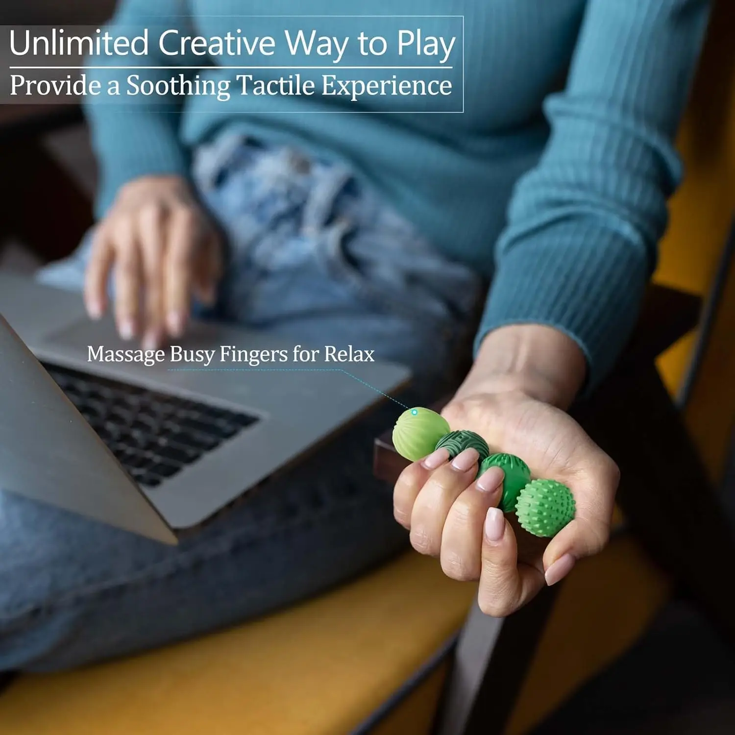 Magnetische sensorische siliconen balletjes voor stressvermindering, vingerspeeltjes, leuk ontspanningsspeelgoed voor volwassenen, leuk speelgoed voor kinderen_voghion.com