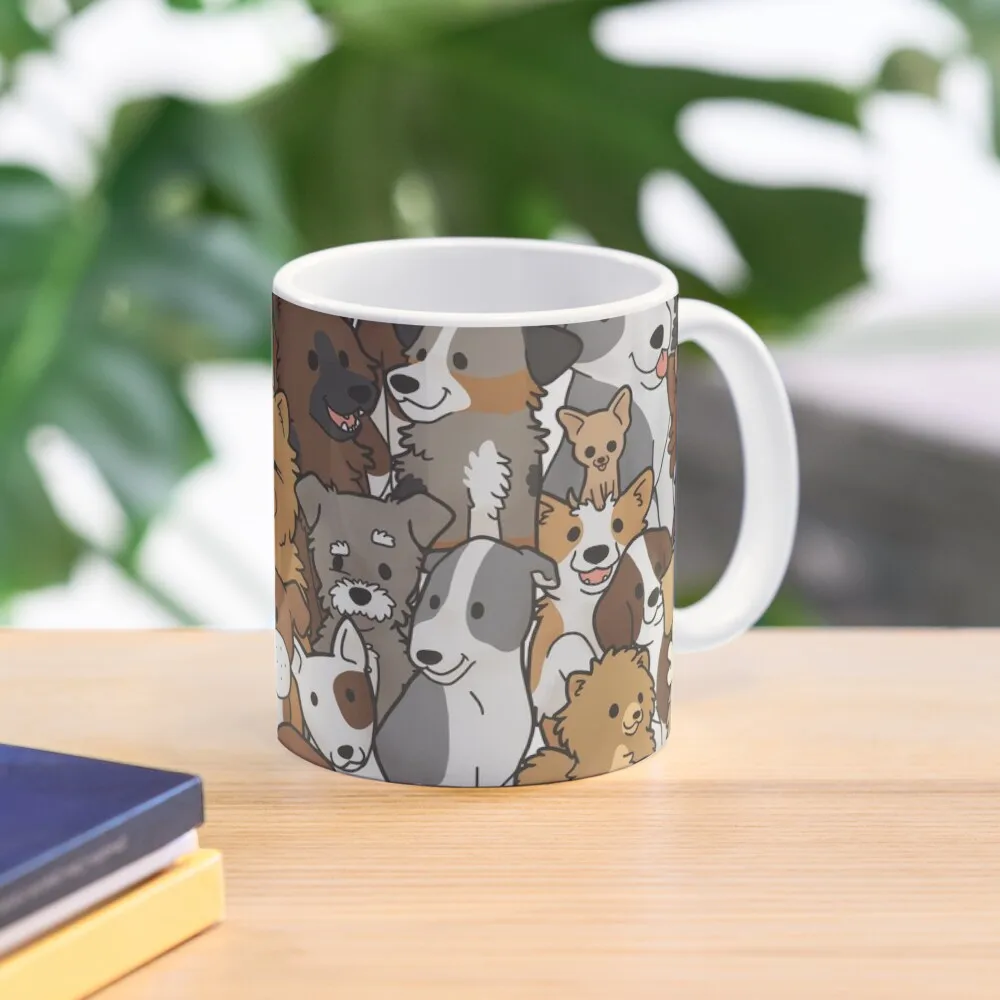 

Doggo Collage Coffee Mug Kawaii Cup Beer Cup Breakfast Cups