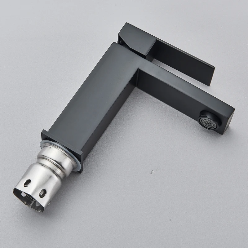 Bathroom Faucets Stainless Steel Basin Faucet Tall And Short Deck Mounted Bathroom Sink Mixer Tap Hot And Cold Water basin faucet,stainless steel faucet,bathroom faucet