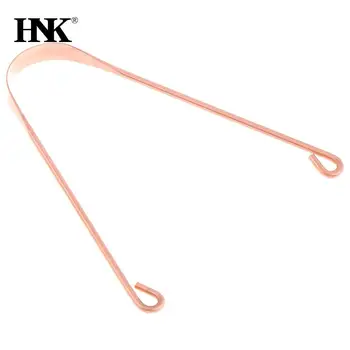 순수 구리 혀 스크레이퍼, 구강 클리너 브러시, 신선한 청소 위생 하이 퀄리티, 1 개