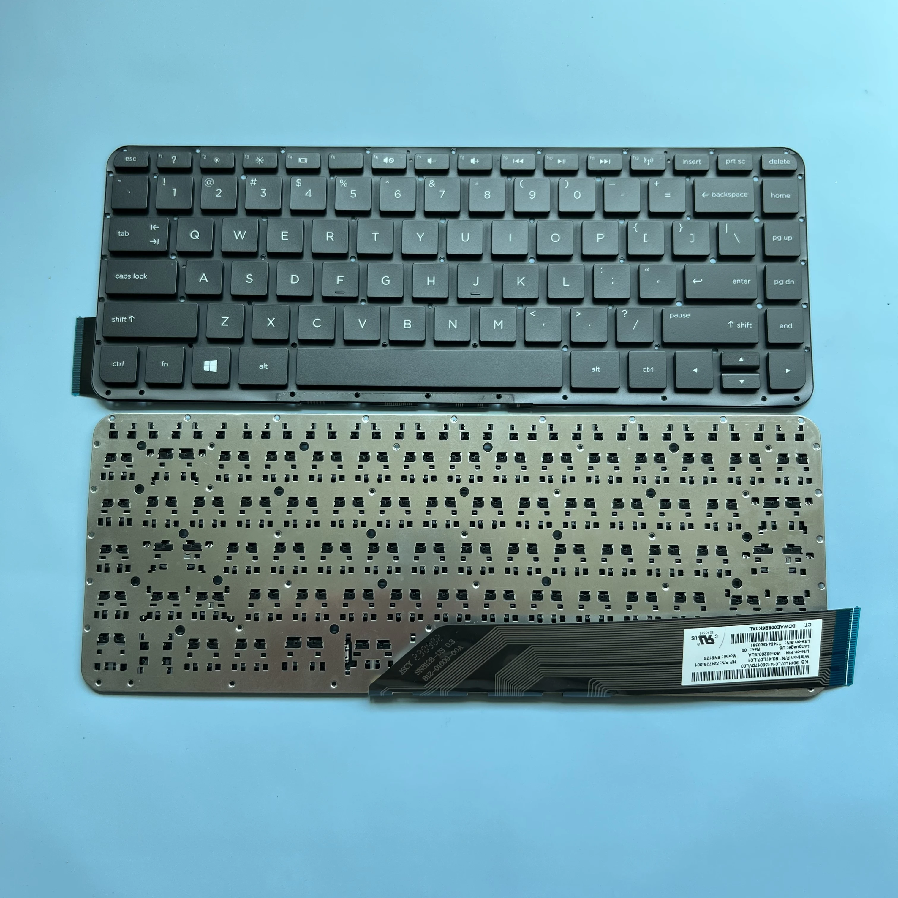 Tastiera Per Laptop Xin Us Per Hp Pavilion 13-P100 X2 Pc 13Z-P100 Split 13-F000 13-G100 Sostituzione Per Notebook Inglese Sn8128