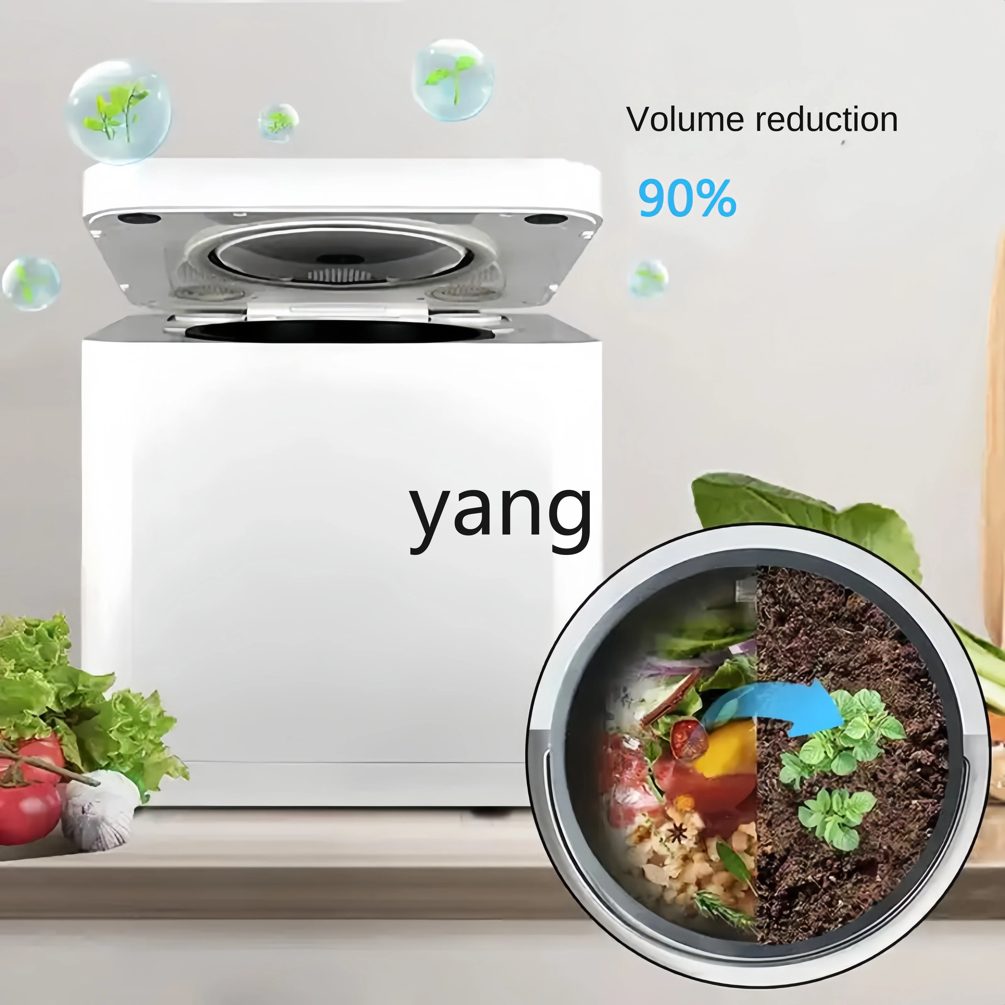 L'm'm Food Dryer Wet Waste Kitchen Drying Crushing Drying Household Fertilizer Machine 4