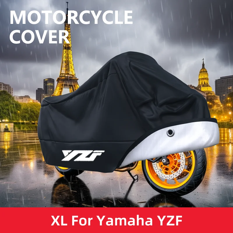 

For Yamaha YZF R3 R25 R6 R1 2013-2019 Motorcycle Cover Outdoor Uv Protector Dustproof Rain Covers