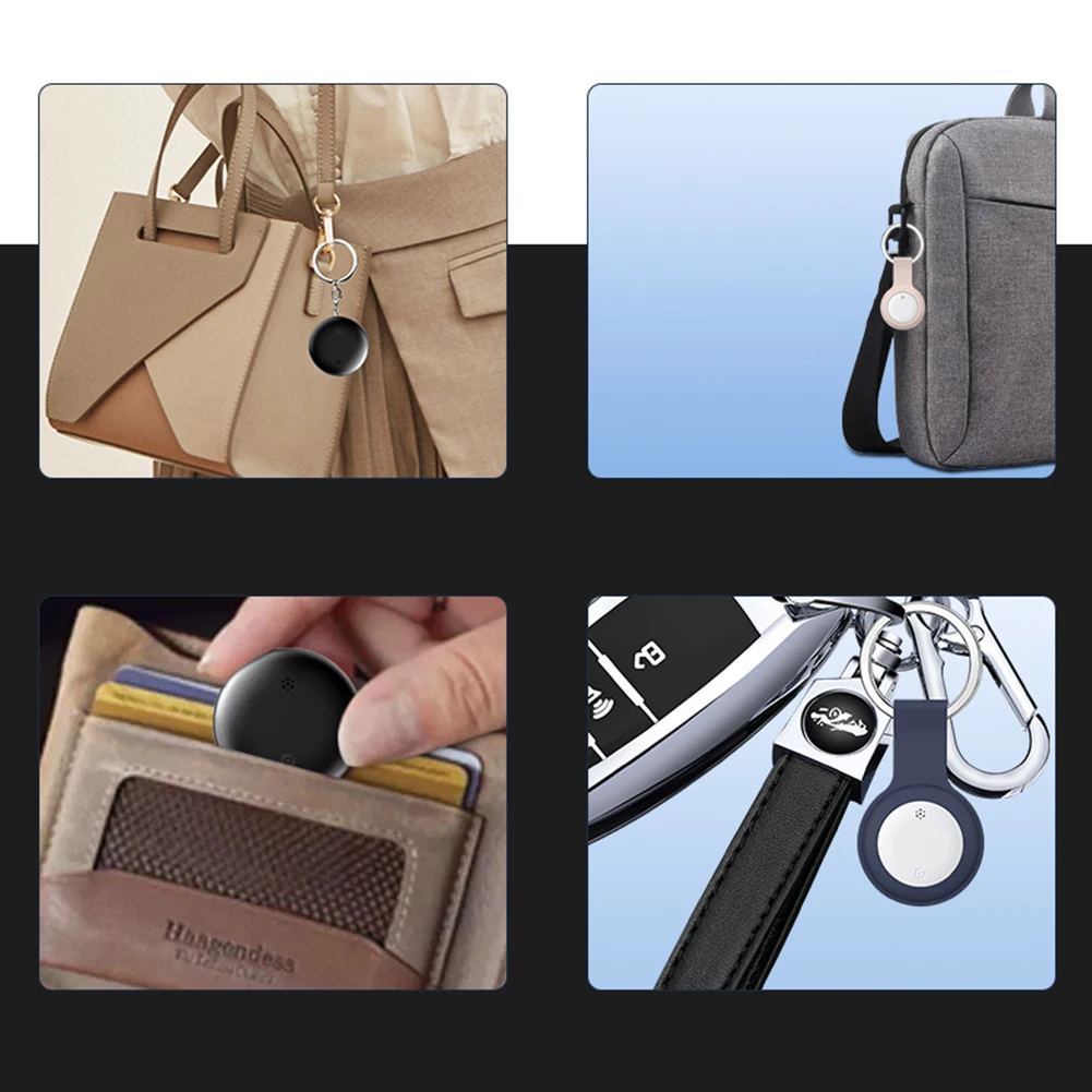 GPS Locator Key Finder Anti Lost Tracker Anti Lose Tracker Item Locator Anti Lost Locator Key Chain Locator 1-3Pcs Anti-lost Locator For Apple Find My Bluetooth Luggage Tracker IP67 Waterproof For Suitcase Backpack Key