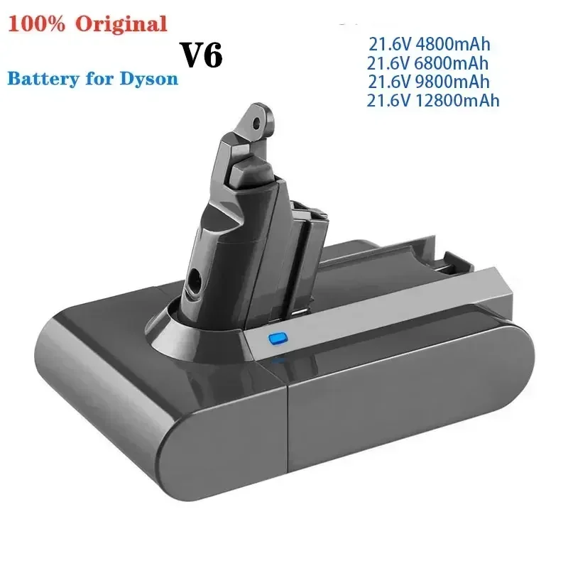 

New V6 21.6V 12800mAh Li-ion Battery for Dyson V6 Battery DC58 DC59 DC61 DC62 Vacuum Cleaner SV09 SV07 SV03 SV04 SV06 SV05