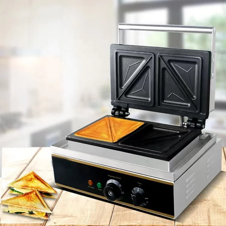 Commercial Sandwich Maker Electric Muffin Panini Waffle Machine Toaster Waffle Maker
