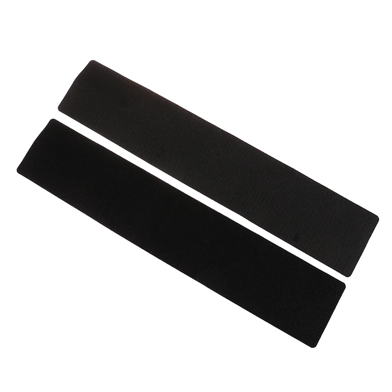 Frameless Black Weather-Proof License Plate Holder Set - 2 Pack