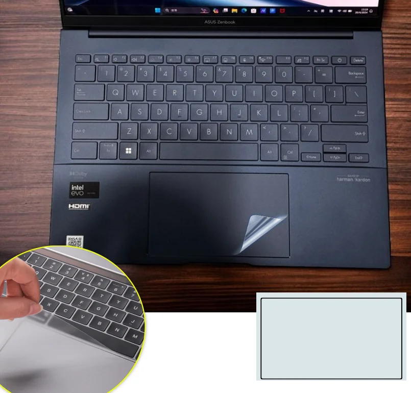 マット Asus Zenbook 14 2024 UX3405 UX3405MA UX3405M K3405