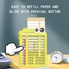 Cartoon Montessori Children Educational Toys Daily Self Discipline Punch Card DIY To Do List Notepad Kid Life Planner Memo Board 2
