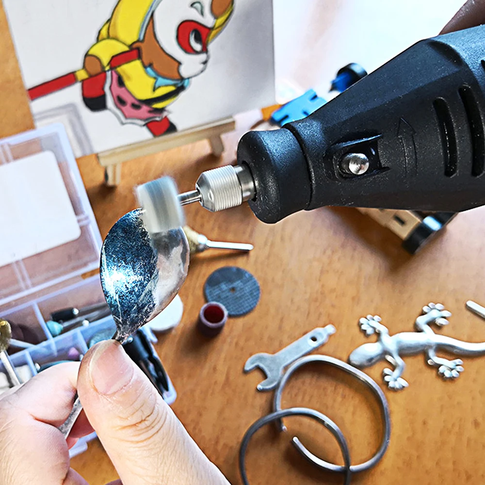 Kit Di Accessori Per Utensili Rotanti, 276 Pezzi, Con Gambo - Foto 3