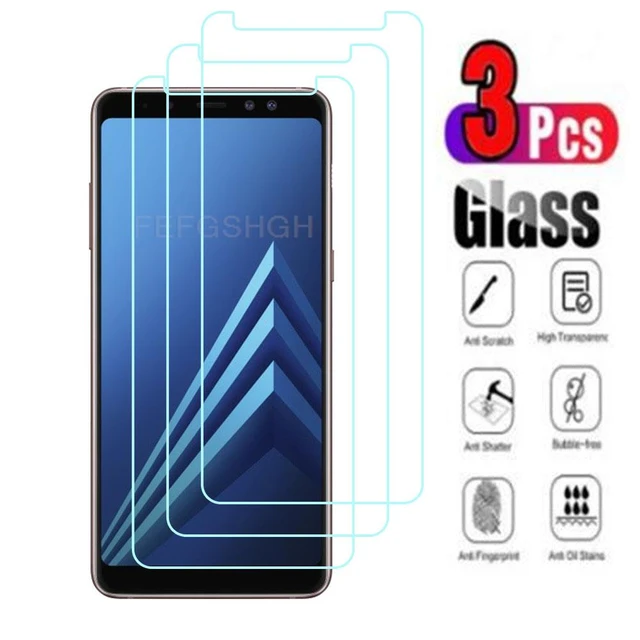 Protecteur d'écran en verre trempé, film de protection, pour samsung galla  a6 plus 2018, 6 plus a6plus 2018, 2 pièces - AliExpress