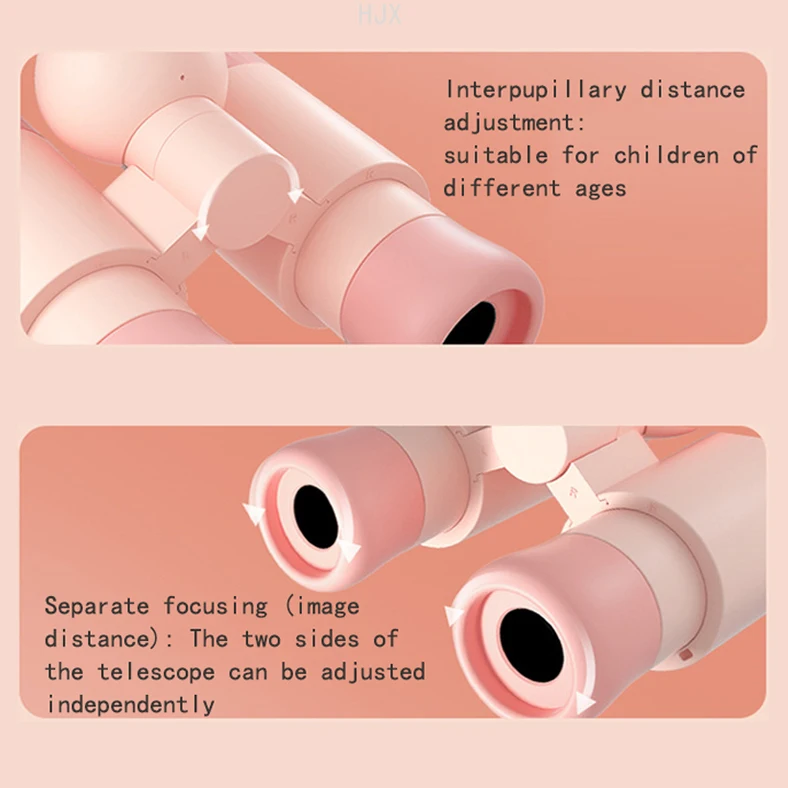 Mini Binoculars Monocular Telescope Dismantling HD Focusing Outdoor Camping Educational Toys Gifts for Kids Children Boys Girls
