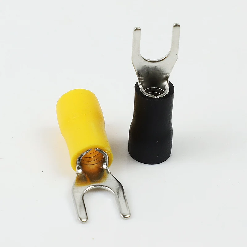 Lot De 1000 Embouts Fourche Isolés Bleus SV2-5S Pour Câbles AWG 16-14 - Neufs