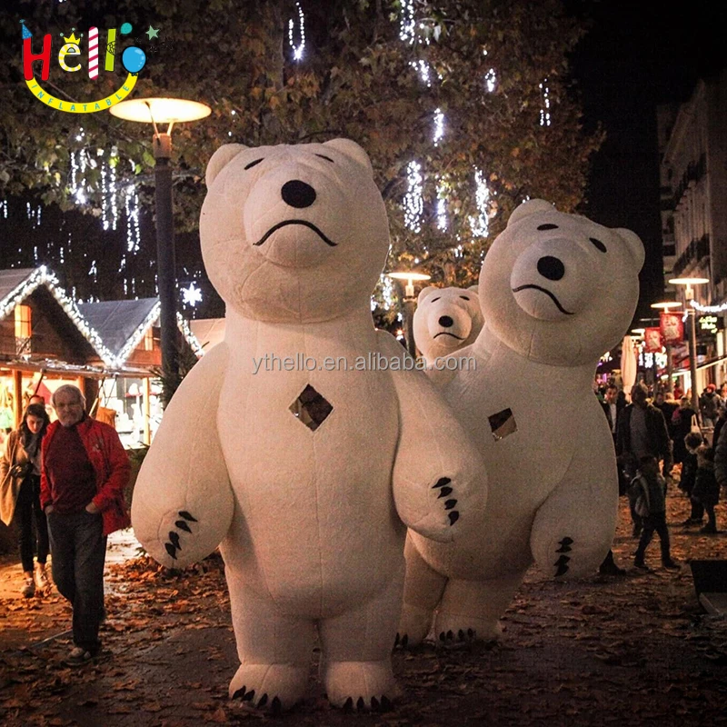 Inflatable Animal Suit Polar Bear Inflatable Performance Costumes