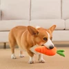 Dog Toy Pet Carrot Plush Toy Vegetable Chew Toy for Small Medium Large Dogs Universal Pet Sound Playing Toy Pet  Accessories 4