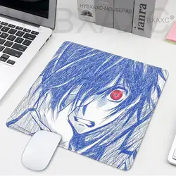 Code Geass Anime Desk Mat - Cute Black Line Gaming Mouse Pad Accessory - 200x200x2mm (BLACK6)