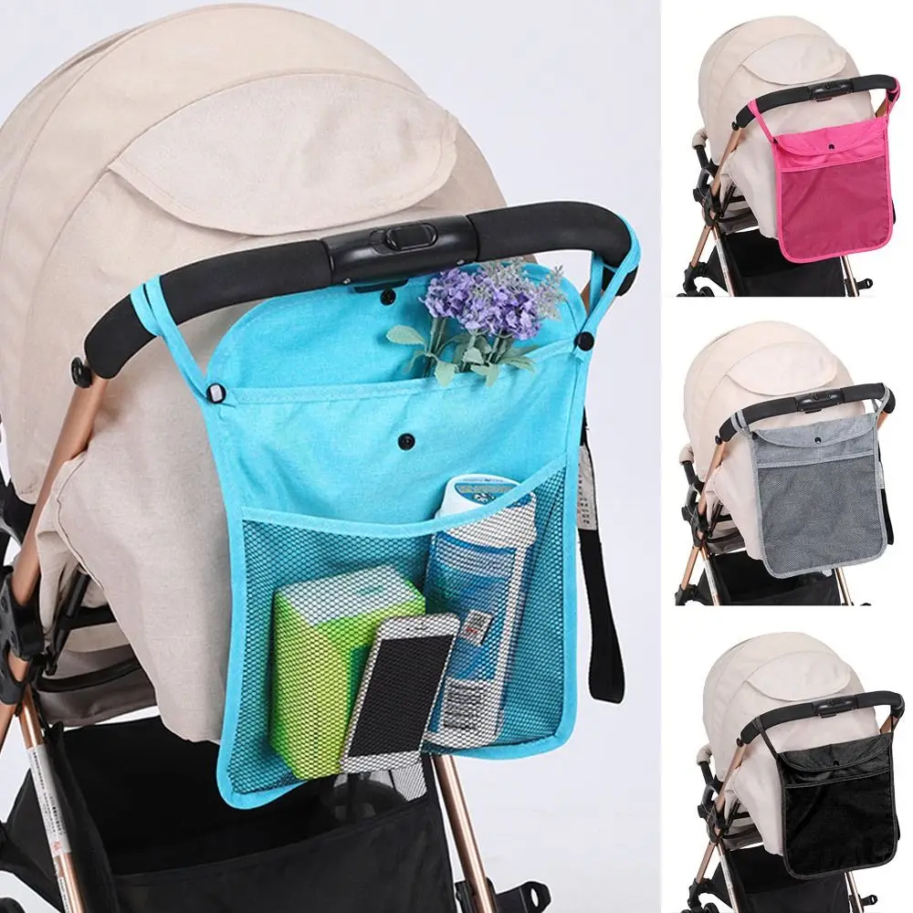 Cotton Baby Stroller Hanging Bag Organizer