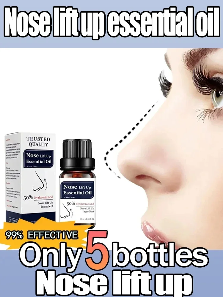 Nose lift up essential oil Natural Care Thin Smaller nose Heighten Rhinoplasty
