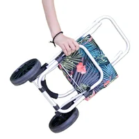 Shopping cart, small pull cart, mini foldable hand trailer, artifact, portable home 1