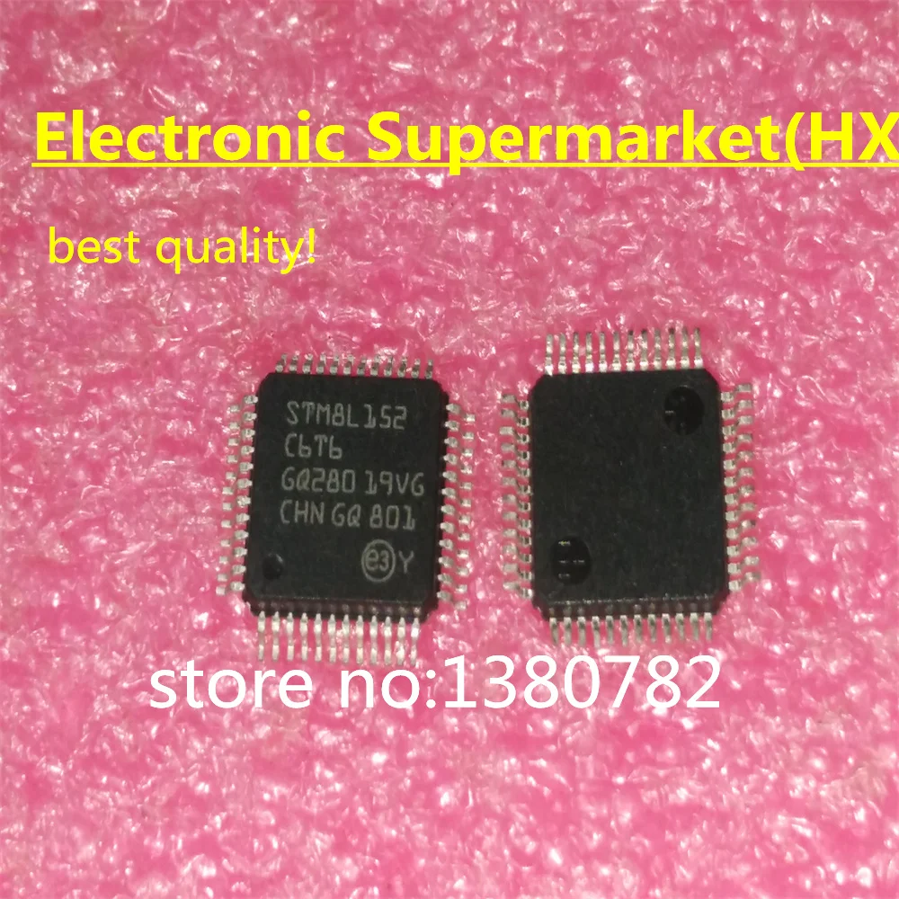 

Free Shipping 5pcs/lots STM8L152C6T6 STM8L152 LQFP-48 New original IC In stock!