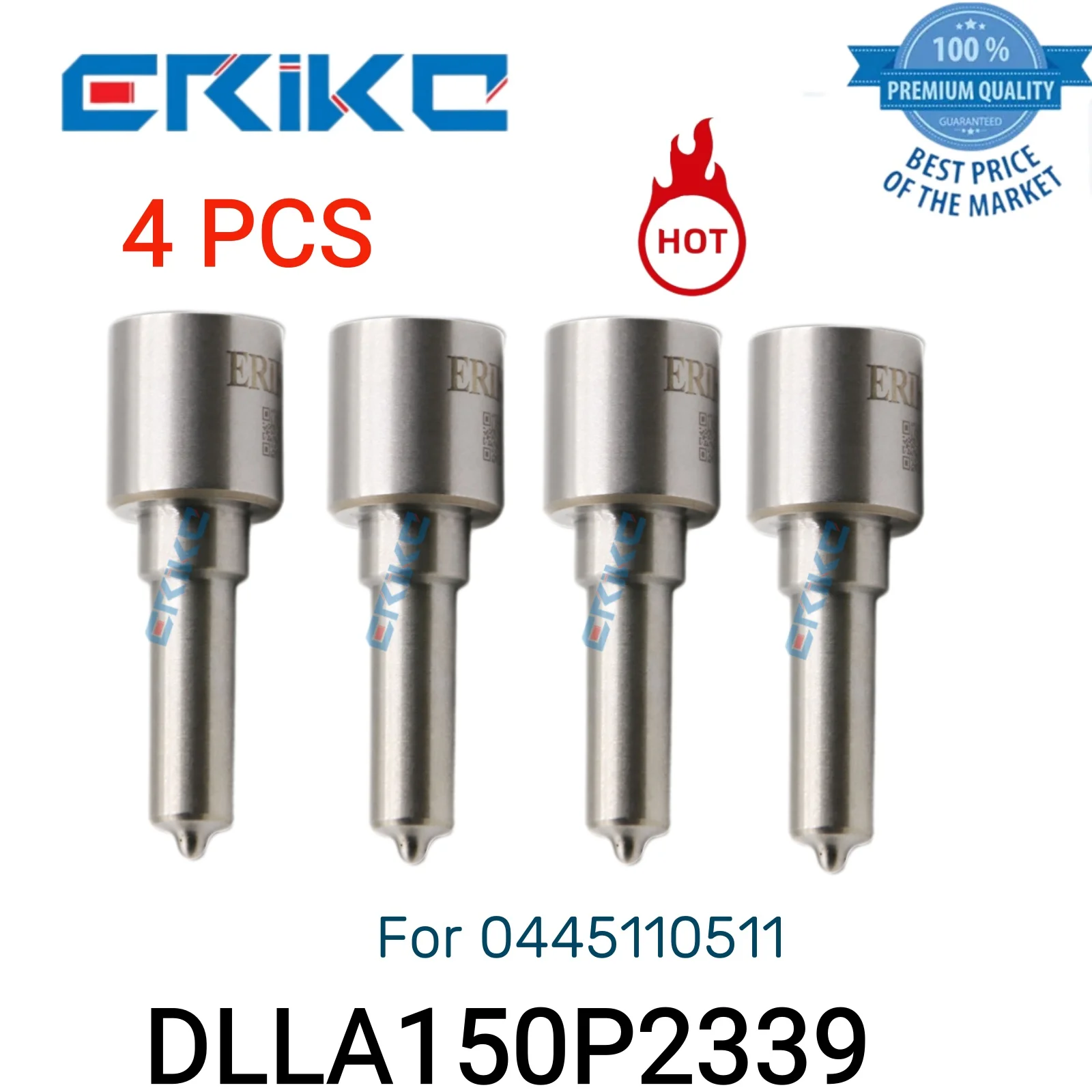 

4 шт. DLLA150P2339 сопло с общей топливной магистралью 0 433 172 339 DLLA 150 P 2339