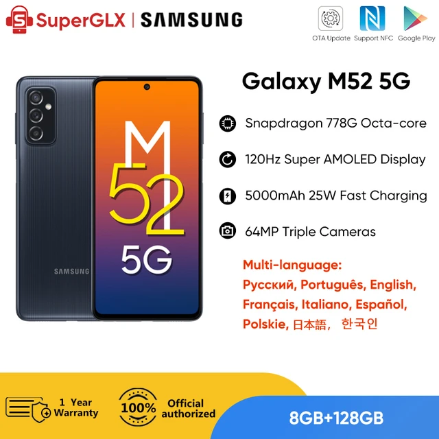 Samsung Galaxy M52 5G SM-M526B/DS ...
