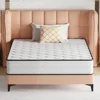 Queen Size Mattress with Innerspring and Foam, Fiberglass Free, Pressure Relief, 10 Inch Medium Firm Spring Mattress 1