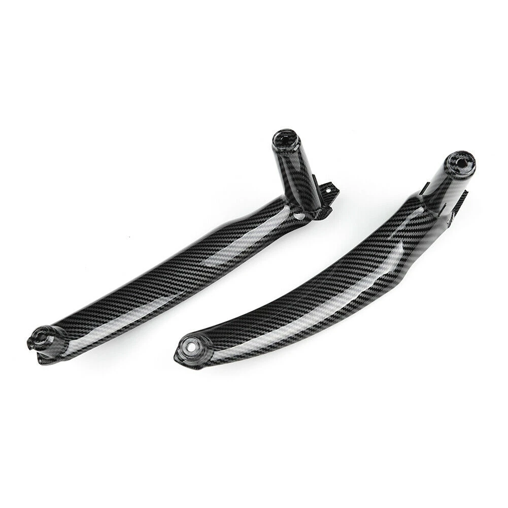 

1 Pair Carbon Fiber Car Inner Door Handle Holder Auto Interior Right Accessories for BMW E70 X5 E71 X6