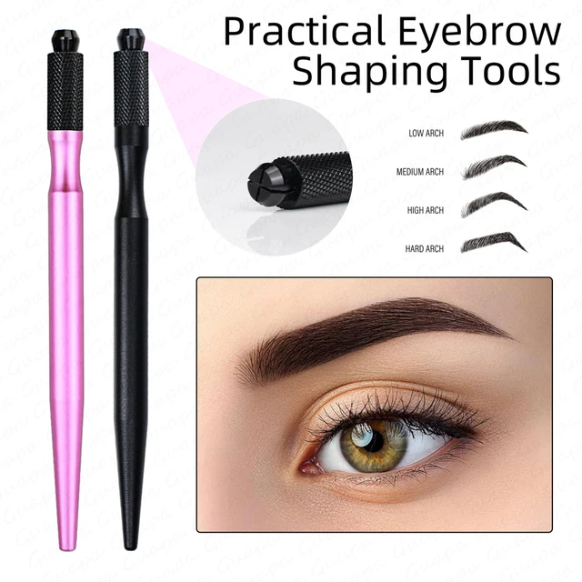 Ergonomic Design Microblading Pens Light Weight Manual Tattoo Brows Hand Tool Durable Tattoo Tebori Pen With
