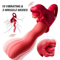 Vibromasseur de défilement de langue clitoridienne 3 en 1 pour femmes 1