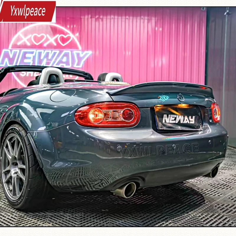 Подходит для Mazda 09-15 MX5 модифицированный задний спойлер из углеродного волокна