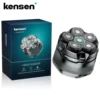 KENSEN Electric Head Shavers for Bald Men 6D Magnetic Razor Beard Trimmer USB Rechargeable LED Display Waterproof Beard Shavers